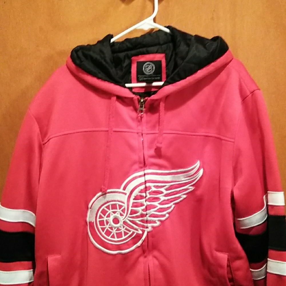 Detroit Redwings hockey coat